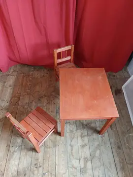 table chaises enfants