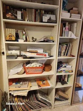 ETAGERES,LIVRES , AQUARIUM