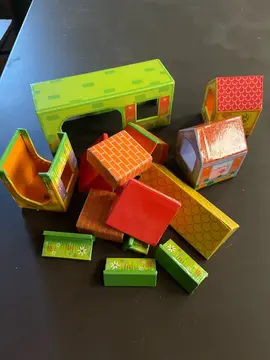 jeu de construction carton renforcé