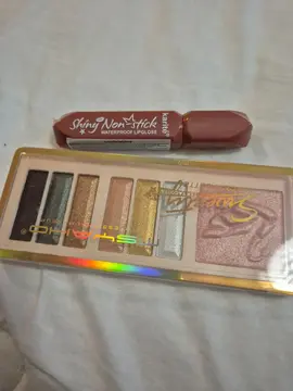 ombre à paupières et lipgloss neufs