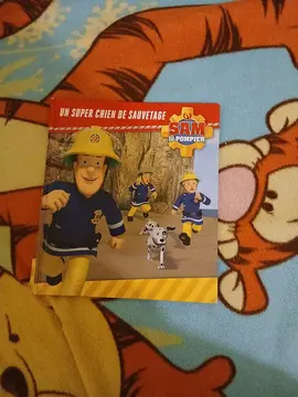 livre enfant Sam le pompier