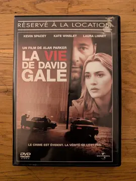 DVD La vie de David Gale