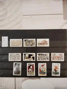timbres français oblitérés lot BD