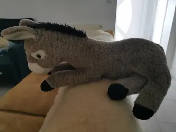 Peluche petit âne