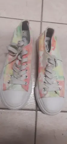basquettes multicolore