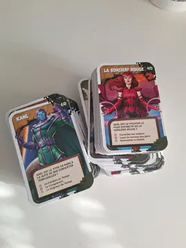 lot cartes marvel