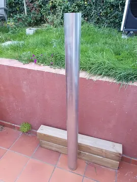 Descente gouttiere zinc