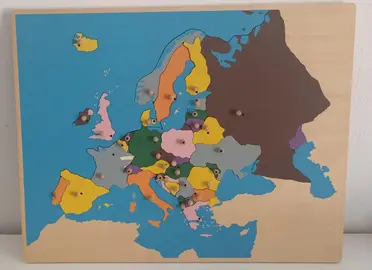 Puzzle Europe en bois