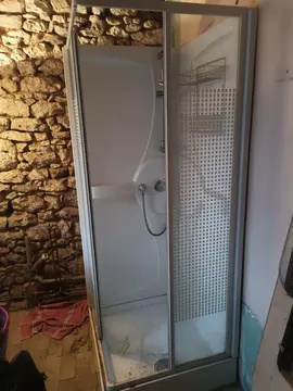 douche plastique