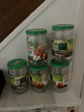 lot de 5 bocaux vides