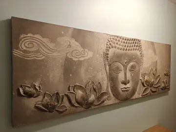 tableau toile bouddha