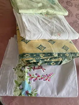 draps plats et housse pour lit 140