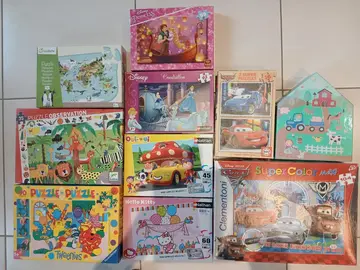 puzzles enfants 10 à 100 pièces