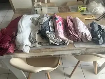 lot drap une personne