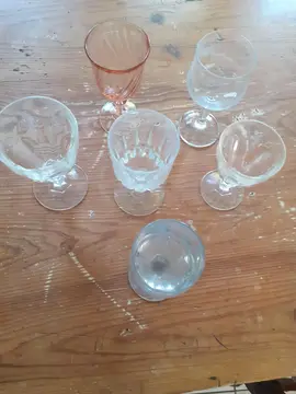 verres depareillés