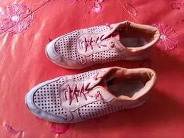 chaussures orange a