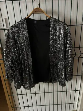 gilet paillettes