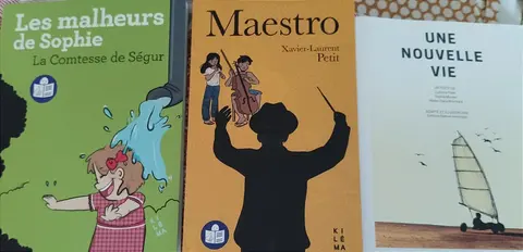 livres Facile à lire et à comprendre : 1 jeunesse, 1 ado, 1 adulte