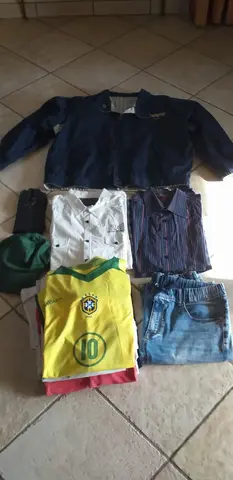tee-shirts, blouson d'été, gant peau, pantacourt jean ...