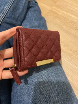 portefeuille rouge bordeaux