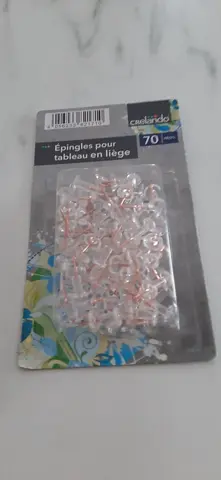 Épingles pour tableau liège