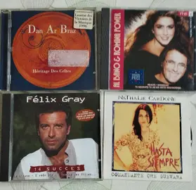 Divers CDs, variétées internationnales