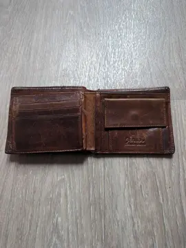 Portefeuille en cuir