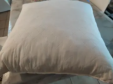 coussin blanc