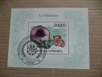 Bloc-feuillet des Comores de 2010