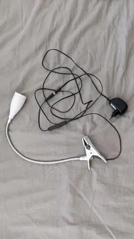 Lampe pince flexible