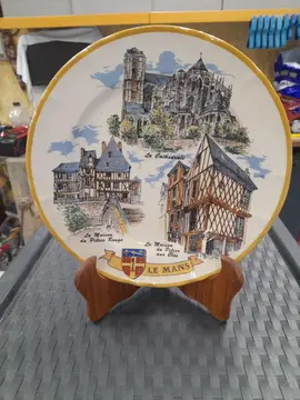 assiette décorative Le Mans