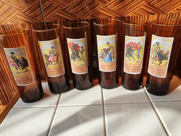 6 verres Corrida
