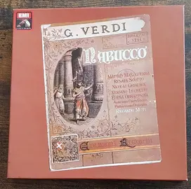 coffret K7 Nabucco de Verdi