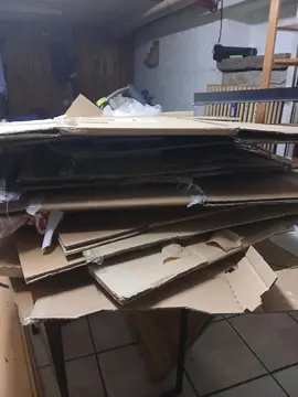 donne lots de cartons