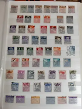 page unique timbres Italie
