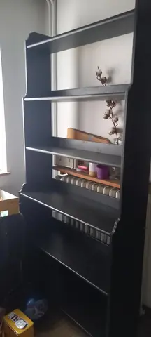 etagere ikea noire