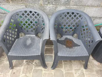 2 fauteuils de jardin