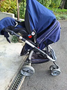 poussette avec cosi et nacelle