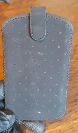 Petit étui porte-monnaie avec intérieur floral