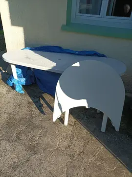Table de jardin
