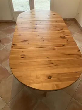 Table en pin