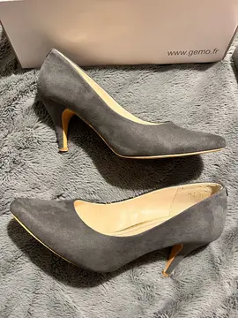 escarpins gris 39