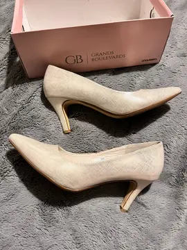 escarpins beige 39