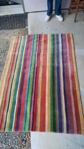 grand tapis multicolor
