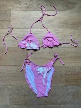 NEUF bikini rose 2 pièces