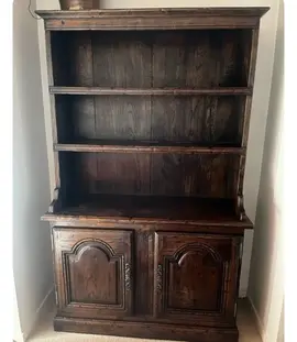 vaisselier buffet bois massif ancien vintage