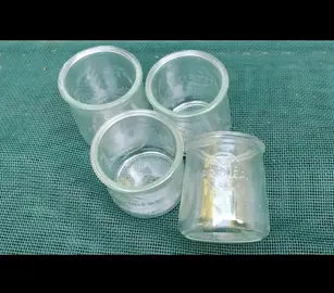 pots en verre taille grand yaourt