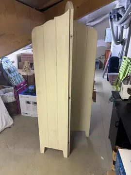 Paravent Bois massif Blanc