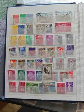 2 pages timbres France