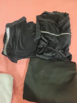 ensemble velours noir homme